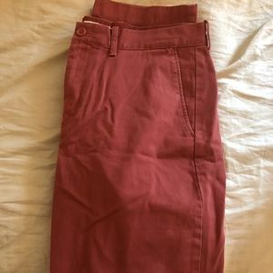 J. Crew Salmon / Nantucket Red Chinos NWT